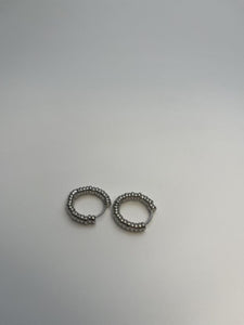 Sølv Ring - Enkle og Elegante Øreringe