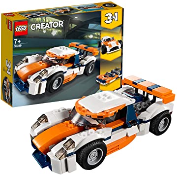 LEGO CREATOR Orange racerbil 